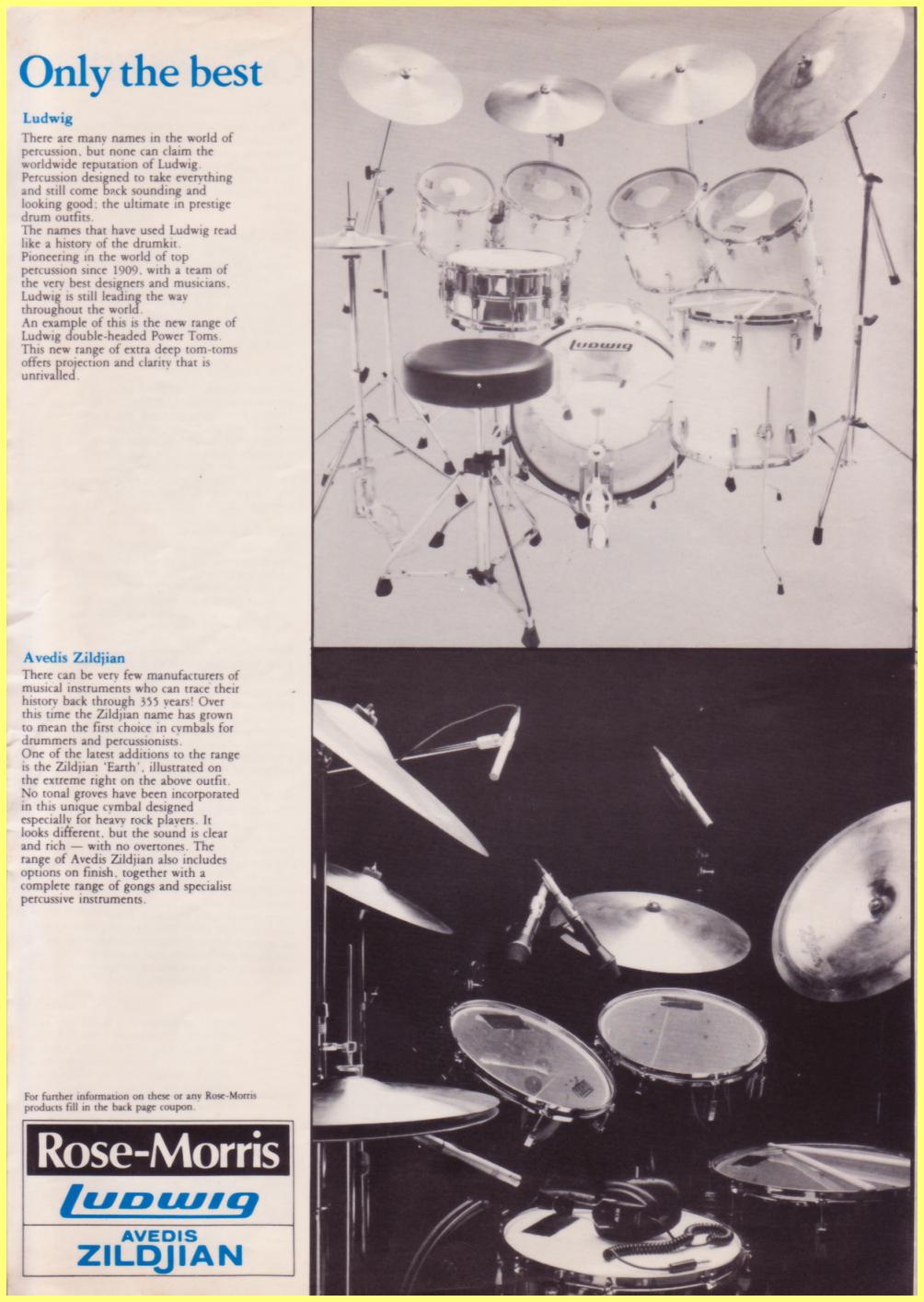Rose morris drums sale