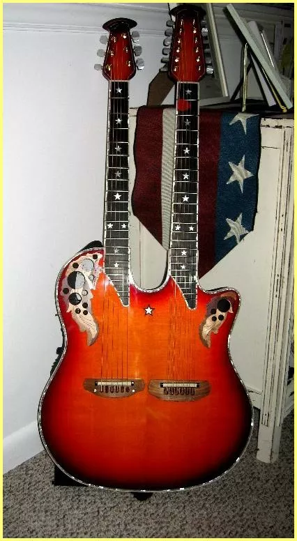 Ovation Elite Double Neck 6/12 Custom Order