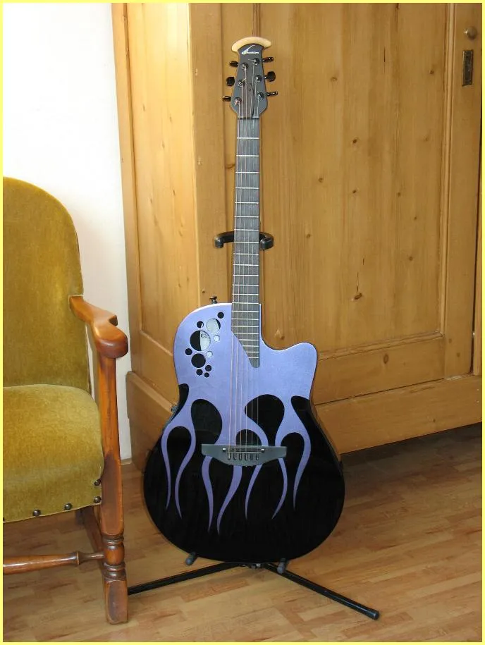 Ovation Elite 1778-T Purple Flame