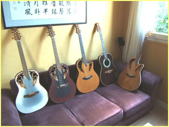 My Ovation Guitars Collection