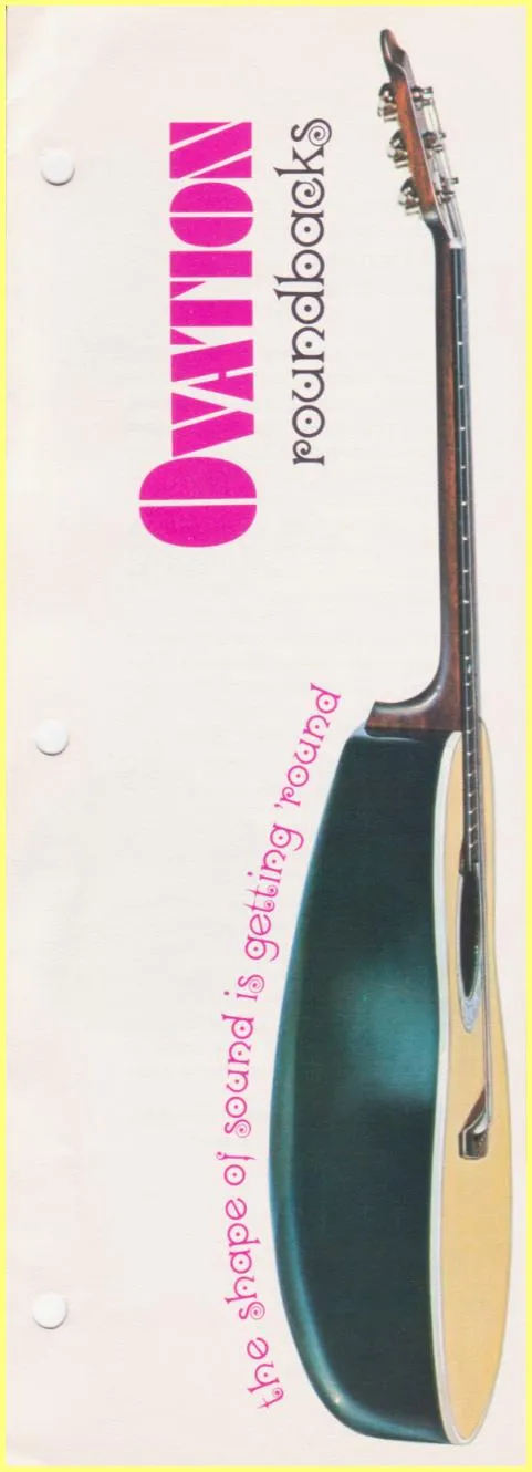 12 Strings Ovation Brochure 1