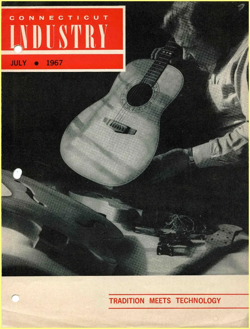 Connecticut Industry Magazine – July 1967: Ovation Instruments Feature Article – The Tradition of Old World Craftsmanship Meets Modern Aerospace Technology