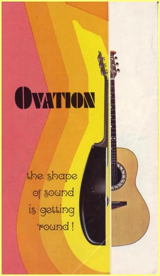 Ovation: The Shape of Sound is Getting Round - Full Line Catalog