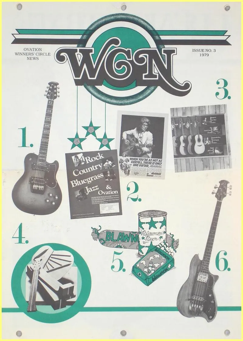 1979 Ovation Winners Circle News Issue #3