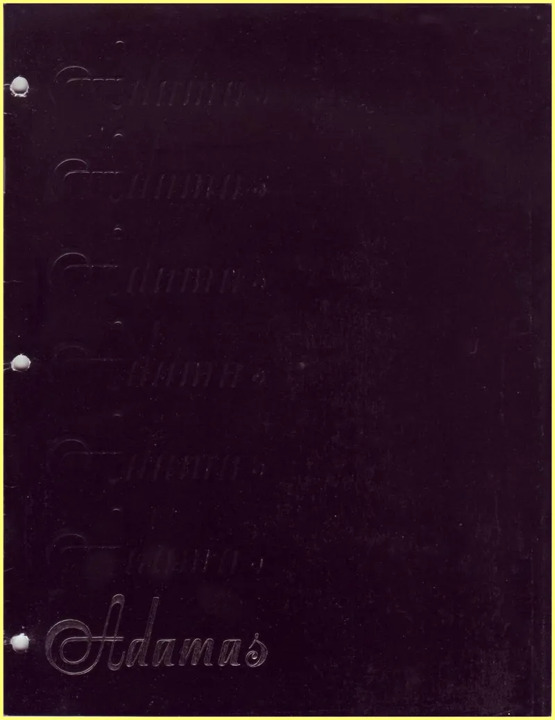 Adamas Catalog II 1982