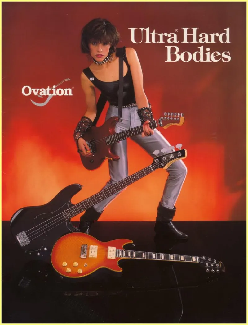 1985 Ovation Ultra Hard Bodies US Catalog
