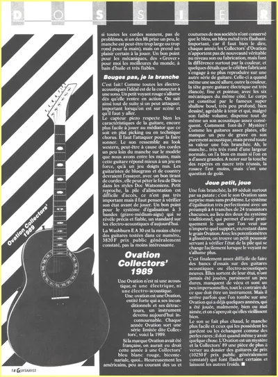 1989 Ovation Collector Fr Review 2
