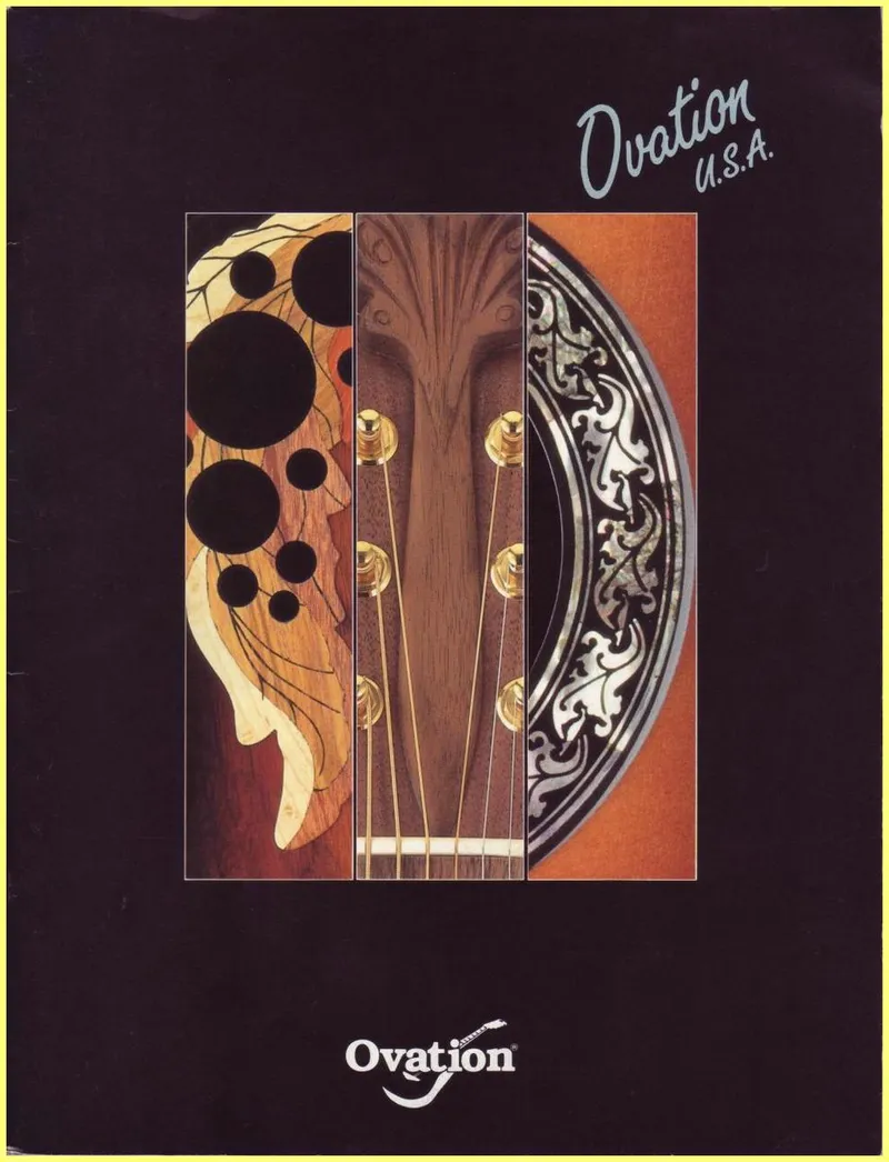 Ovation & Adamas Japanese 1994 Catalog