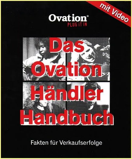 Ovation Händler Handbuch 1997 (German)