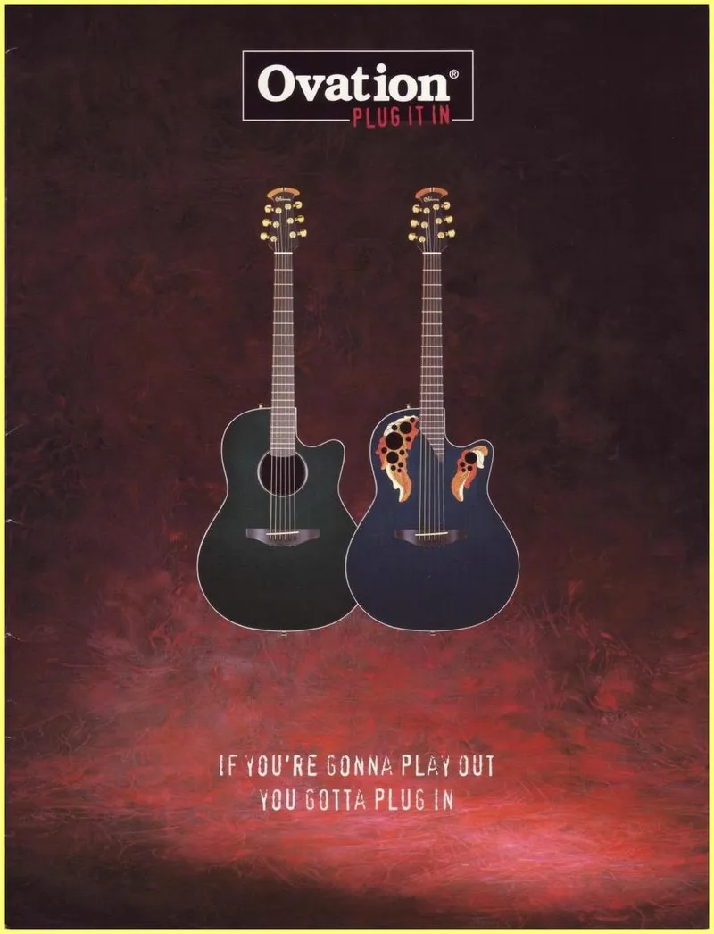 Ovation & Adamas Japanese 1999 Catalog (Jp)