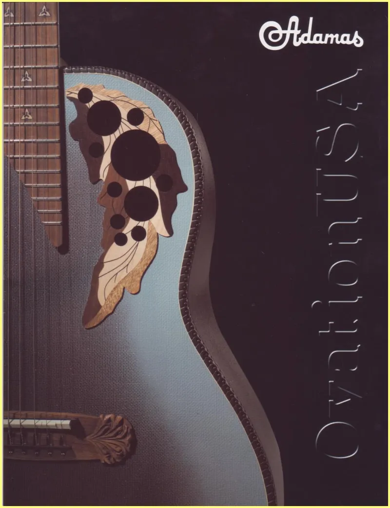 Adamas by Ovation 2005 Commemorative 30th Anniversary Guitar Catalog