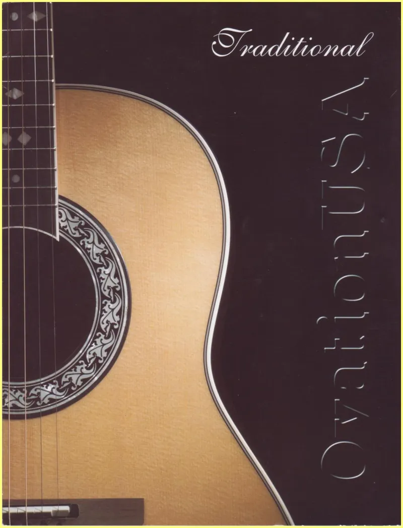 Ovation Guitars Traditional USA Series Catalog
