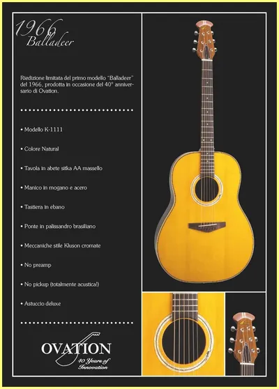 2006 Balladeer RI It Info Sheet