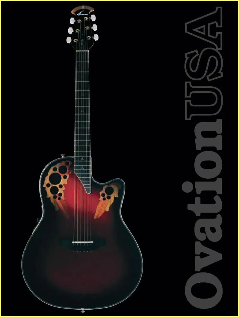 Ovation USA Guitar Catalog — LX Series & Full Product Line