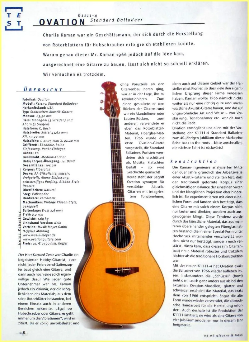 2006 Std Balladeer German Review 1