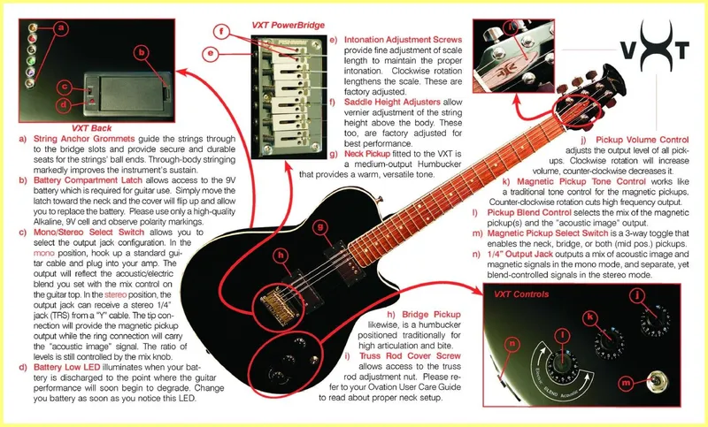 Ovation VXT Owner's Reference Guide