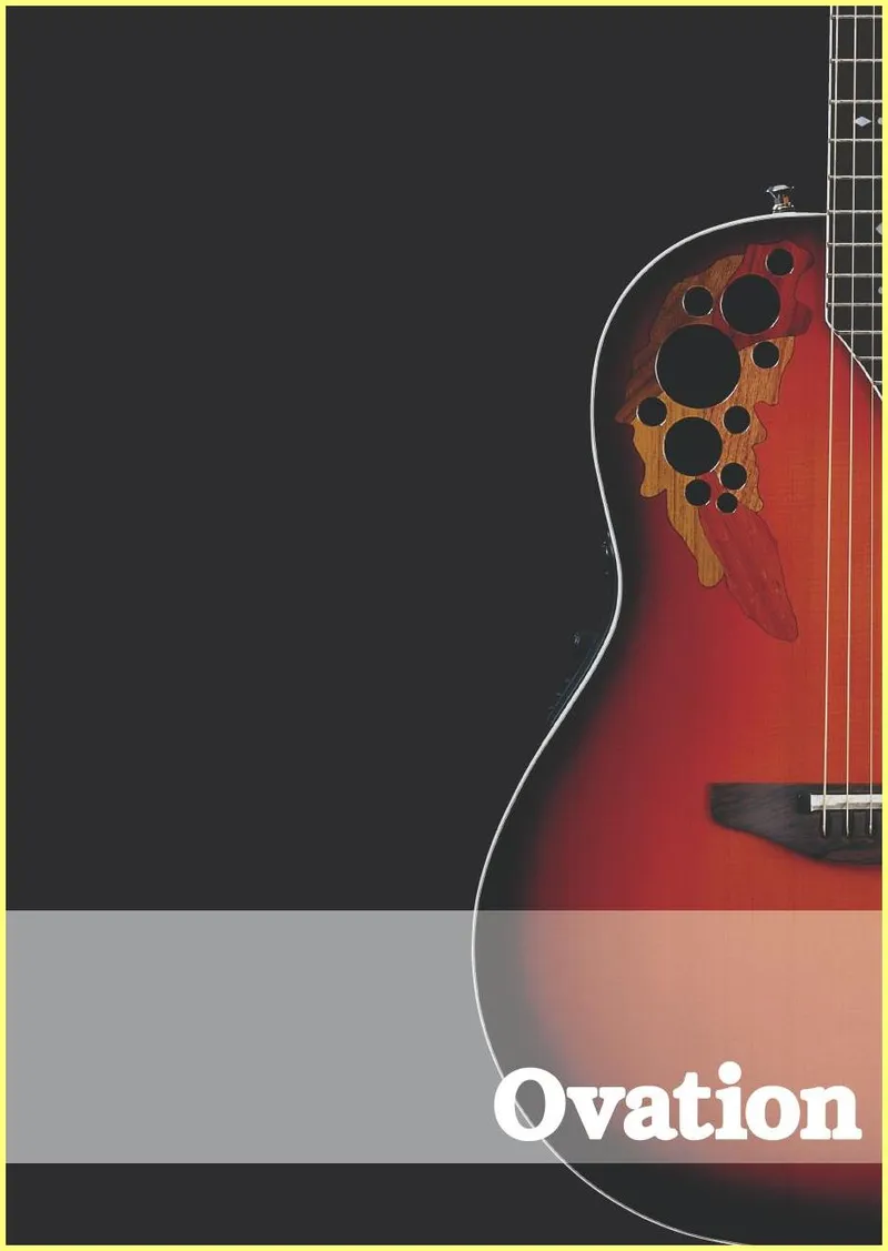 Ovation Full Line Italian Catalog