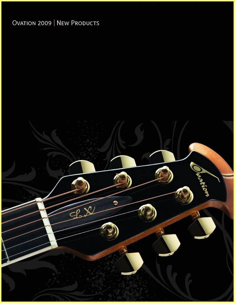Ovation 2009 New Products