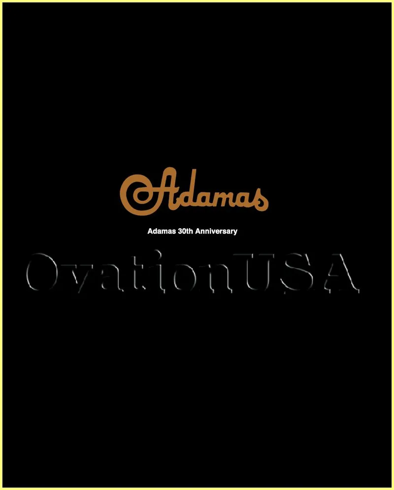 Adamas 30th Anniversary