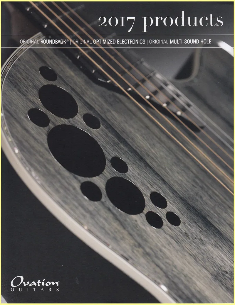 2017 Ovation Products US Brochure