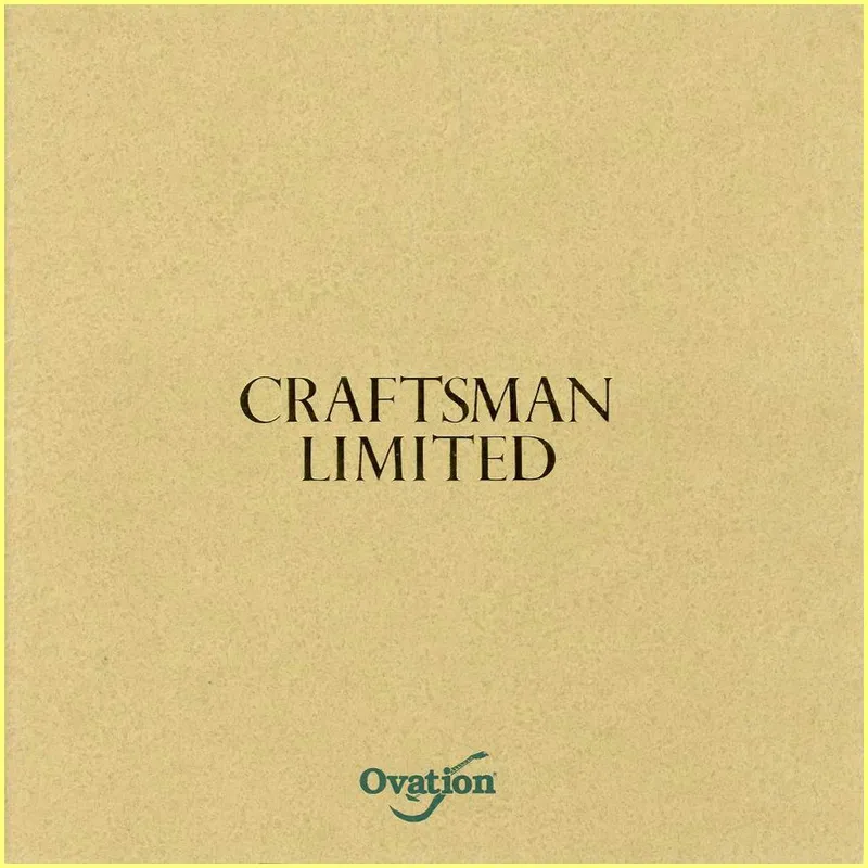 Craftsman Ltd Japan Catalog 1