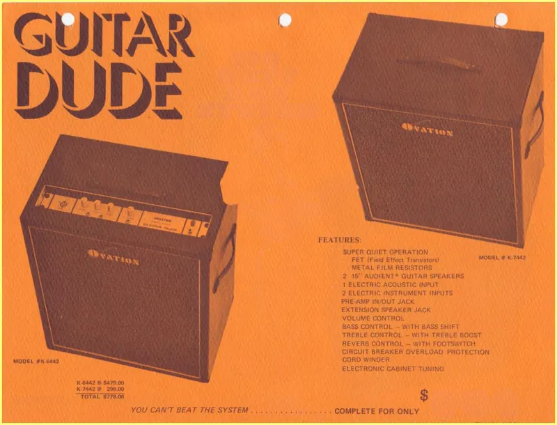 Dude Amp Early Sheet 1