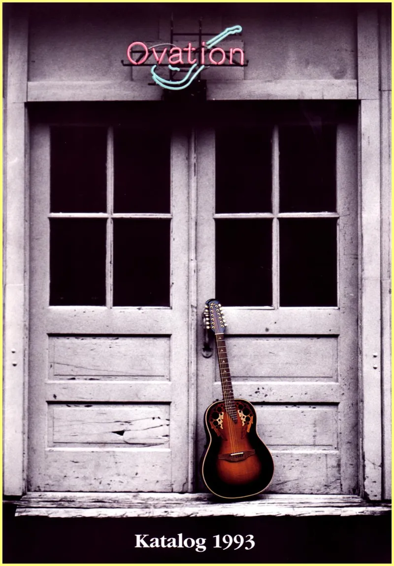 Ovation Guitars Katalog 1993 (German)
