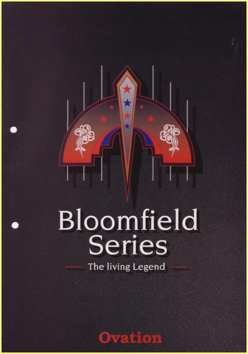 Ovation Bloomfield Series - The Living Legend 1996 Catalog