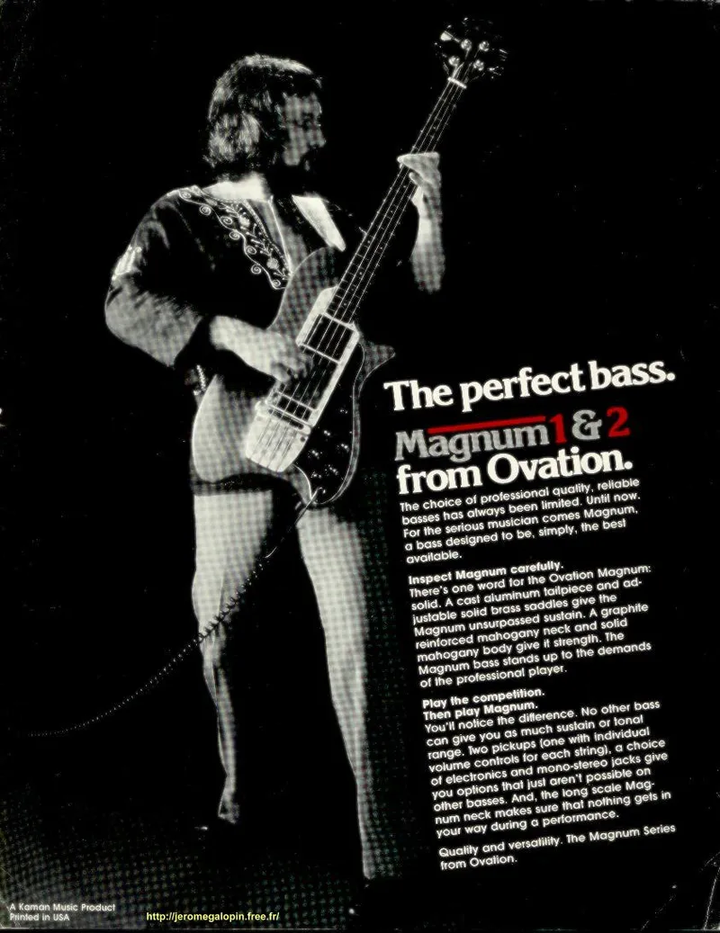 Ovation Magnum Bass Series - The Perfect Bass