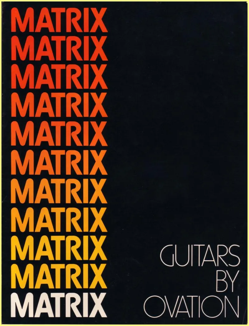 Matrix Catalog 1
