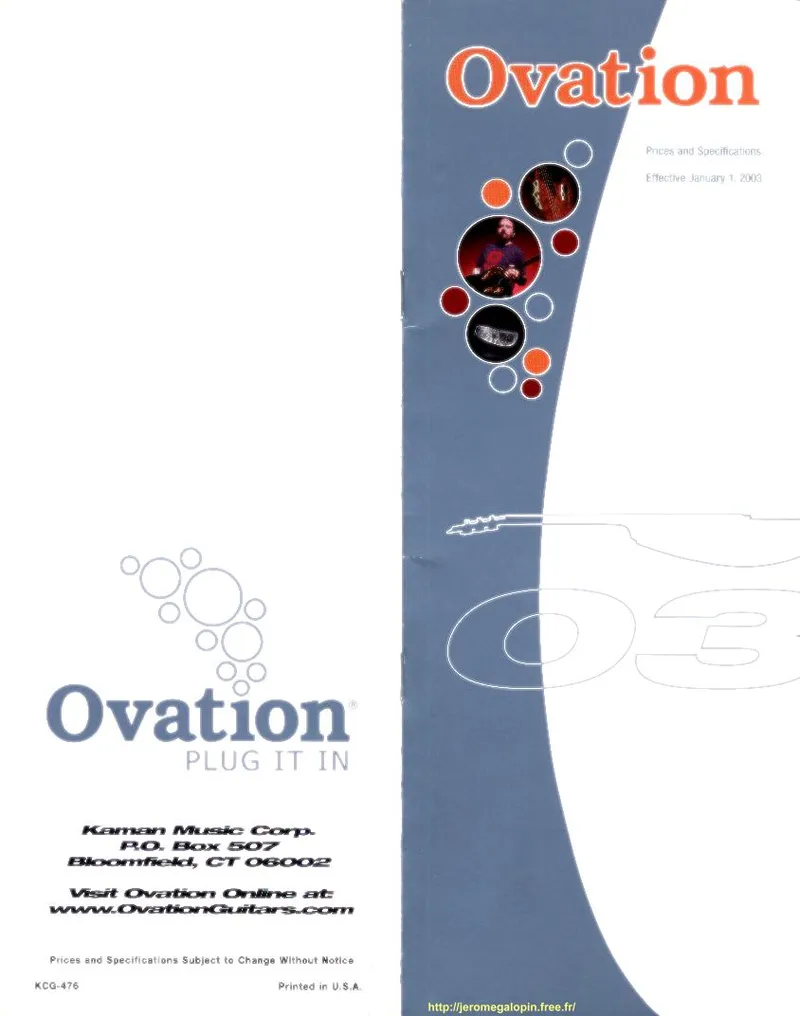 Mini catalogue 2003 1