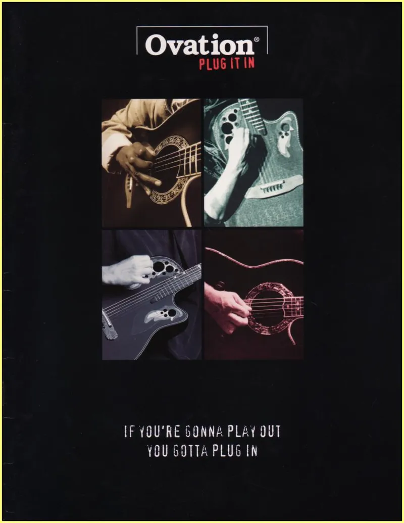 Ovation Guitars 1997 Full Line Catalog