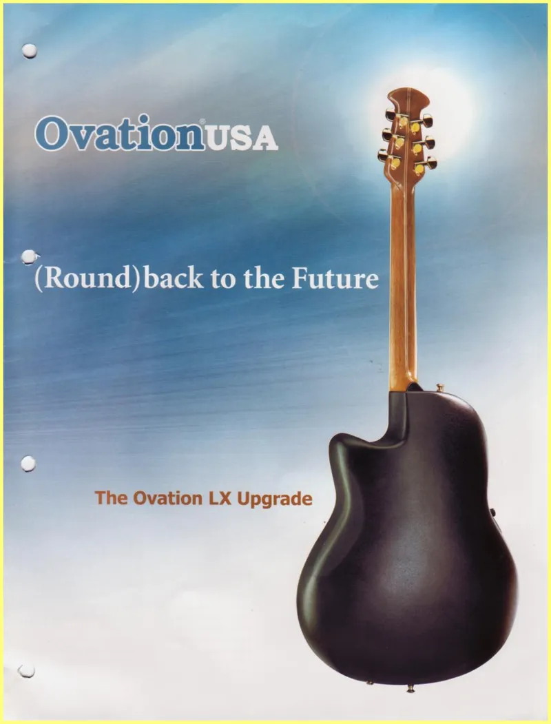 Ovation LX Catalog 1