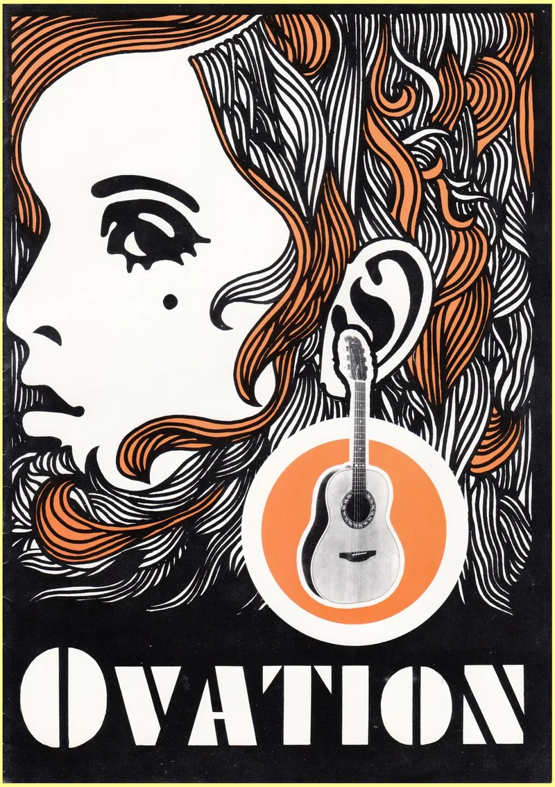 Ovation Guitars German Product Catalog (Early 1970s)
