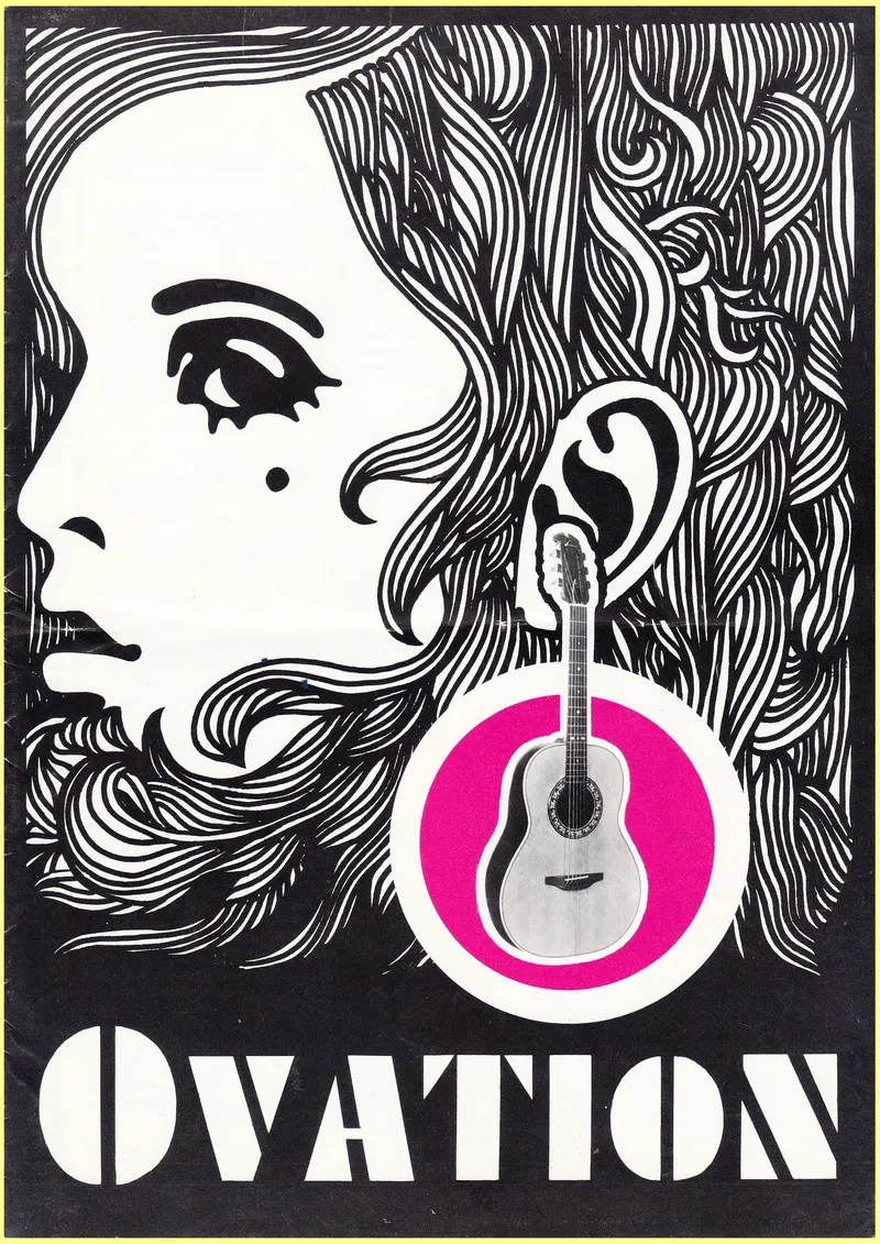 Ovation Gitarren - German Product Catalog 1972