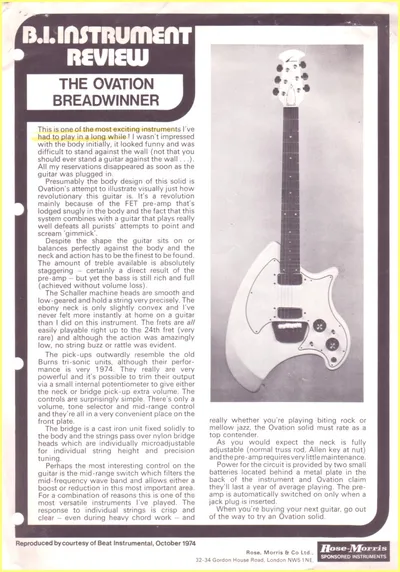 Breadwinner 1974 Review
