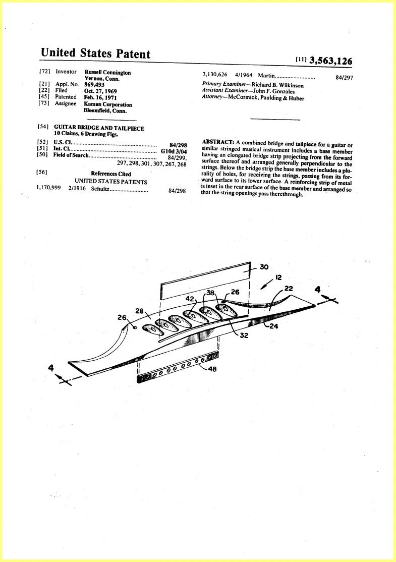 Guitar Bridge and Tailpiece