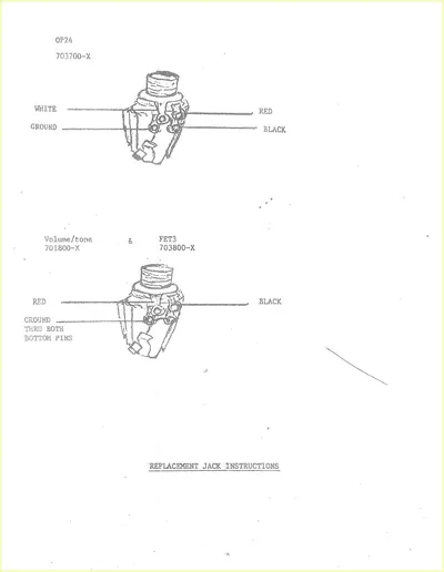 Re Ovation 4 Lug Jack Wiring VT FET3 OP24
