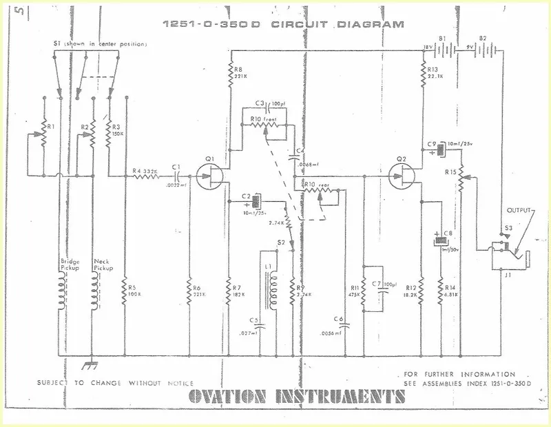 1251-0-350D Circuit Diagram - Ovation Breadwinner