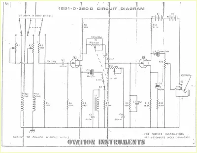 Ovation Breadwinner 1251 0 350D Circuit Diagram 01