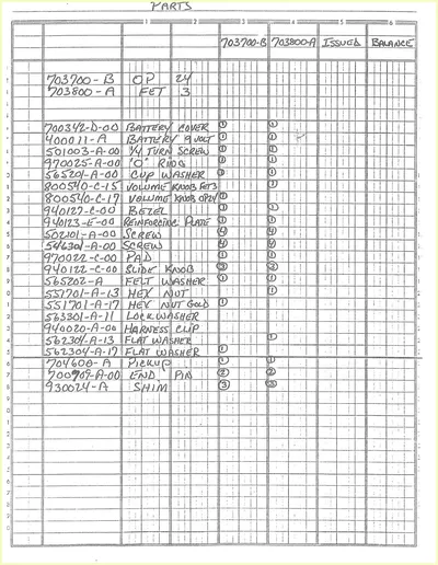 Ovation FET 3 OP24 Pre Amp Parts List 01