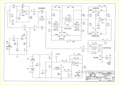 Ovation OP 24+ Pre Amp Schematic 01