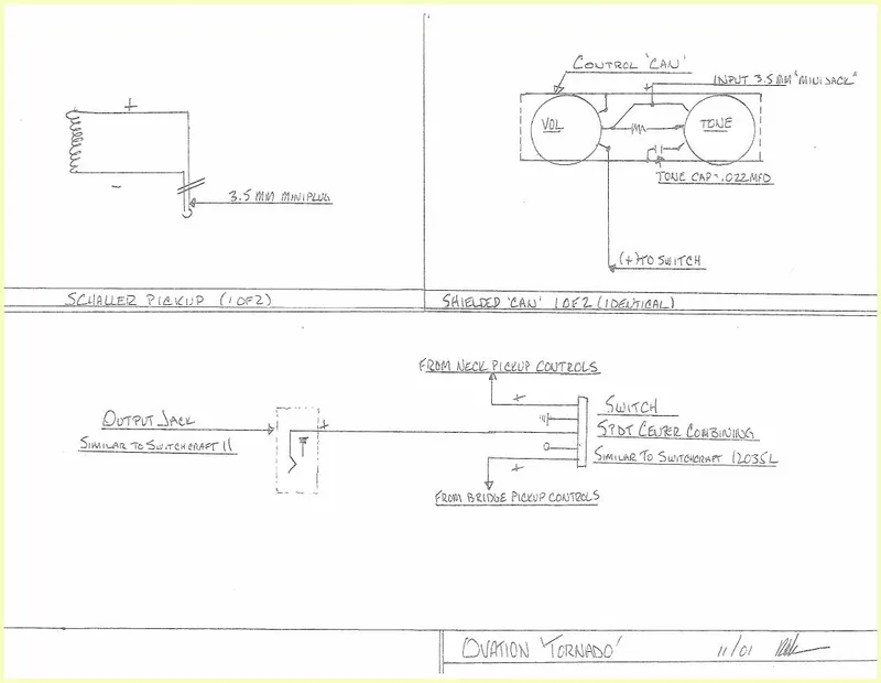 Ovation Tornado Wiring Schematic