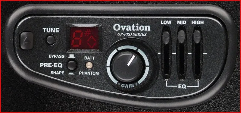 Ovation OP Pro Preamp