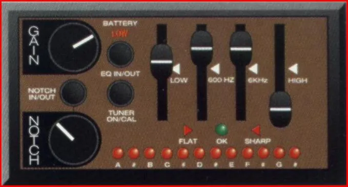 Ovation Guitar Optima Preamp