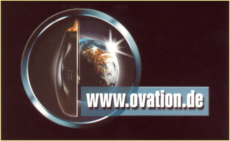 Ovation.de German Website Card