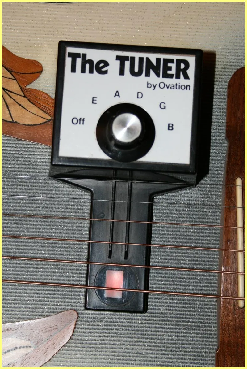 Ovation Stroboscopic Tuner from mid / late 70's