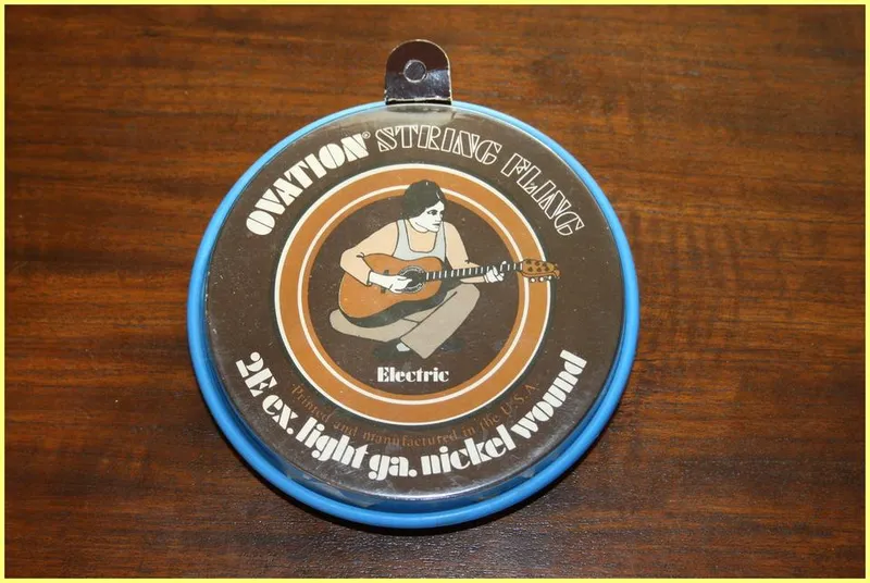 Ovation Strings - String Fling Frisbee Packaging Promotional Catalog