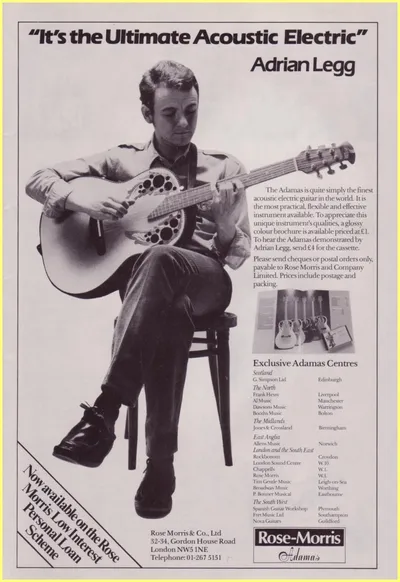 1983 Adamas & A.Legg UK Ad