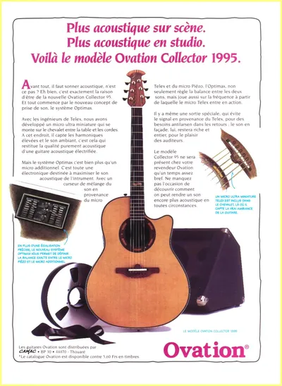 1995 Collector French ad